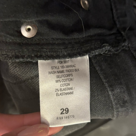 RE/DONE 90’s High Rise Ankle Crop jeans - Picture 3 of 5